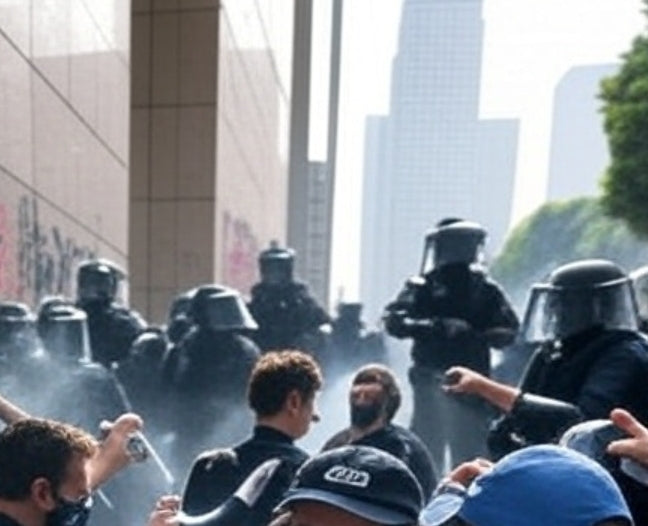 ICE Raids in Los Angeles Spark Mayhem