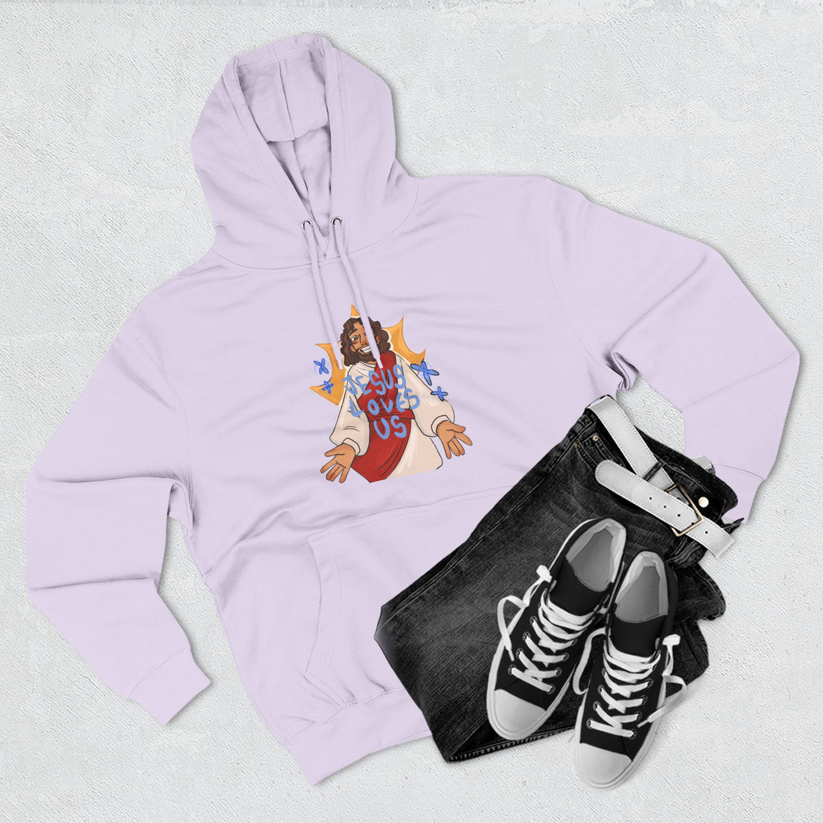 Jesus Loves Us Hoodie
