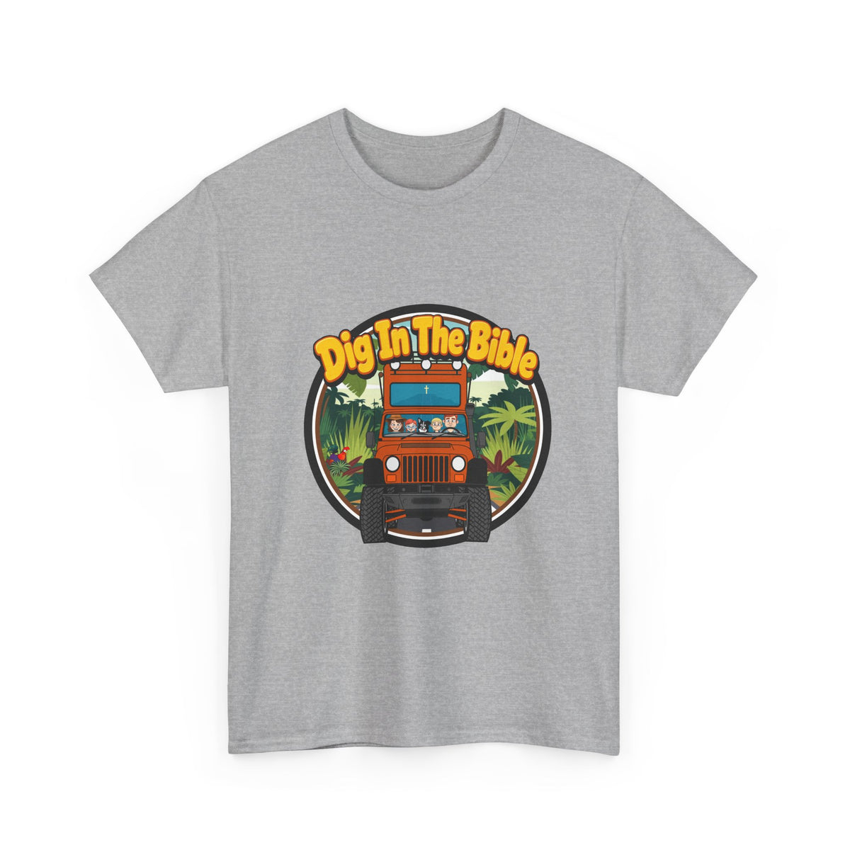 Dig In The Bible Heavy Cotton Tee