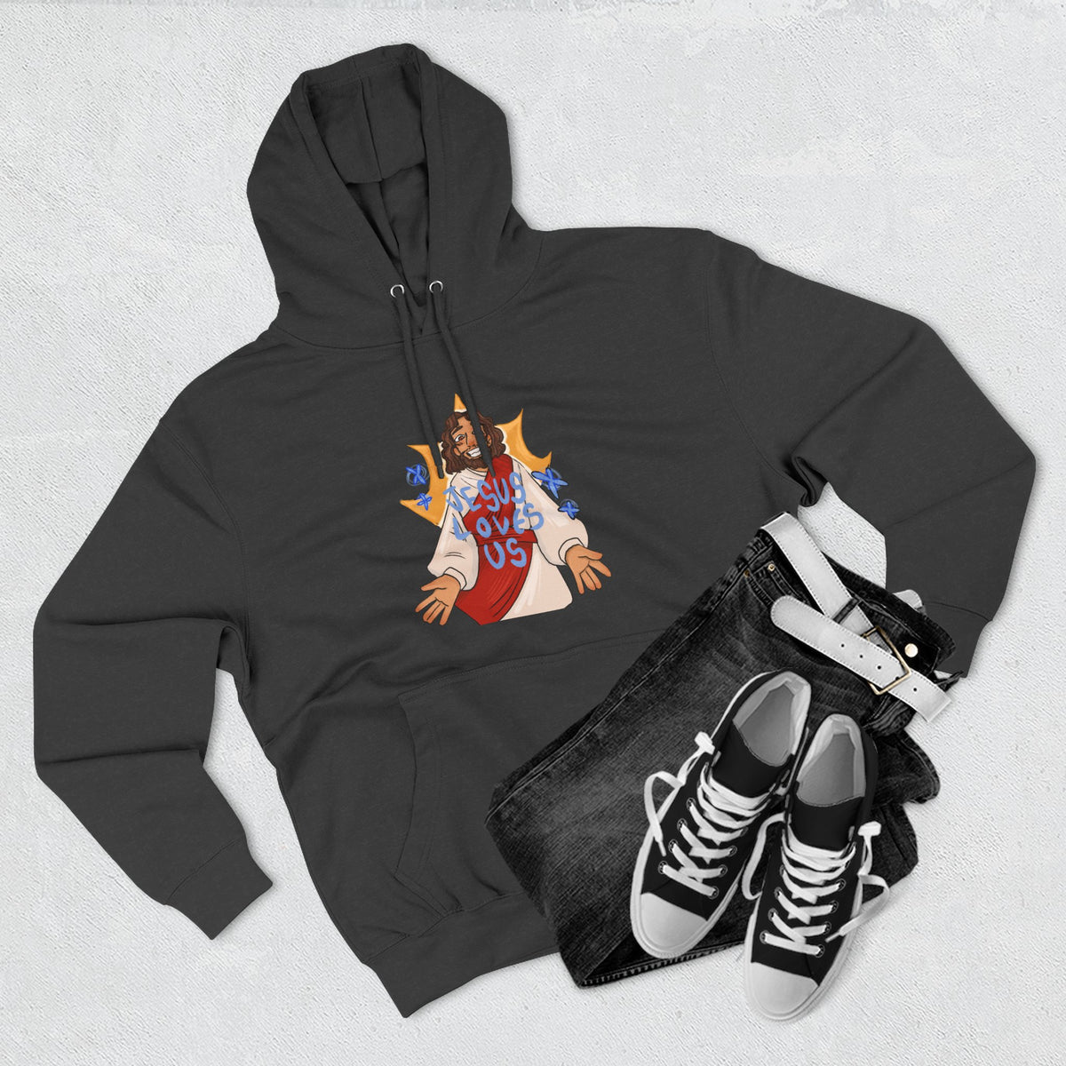 Jesus Loves Us Hoodie