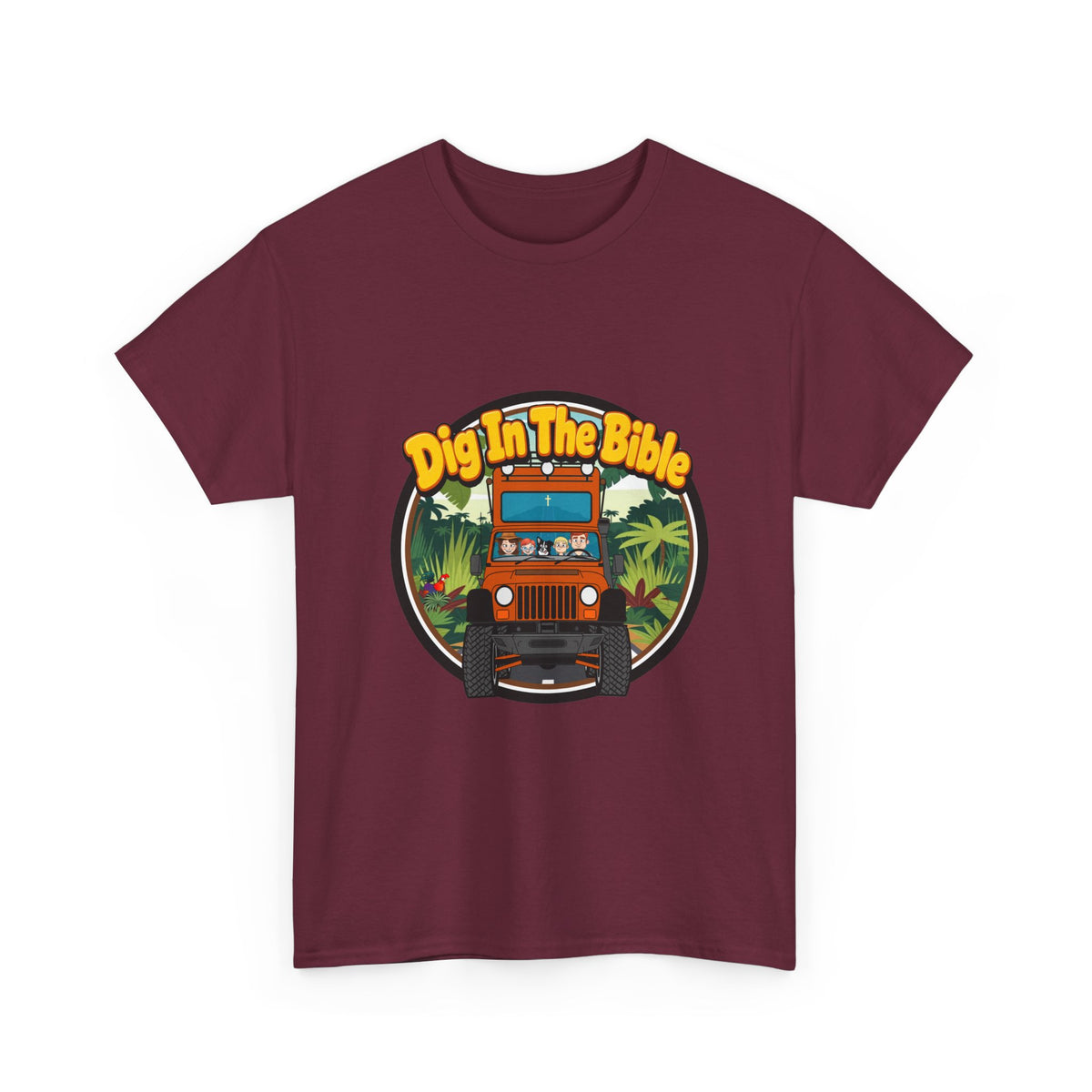 Dig In The Bible Heavy Cotton Tee