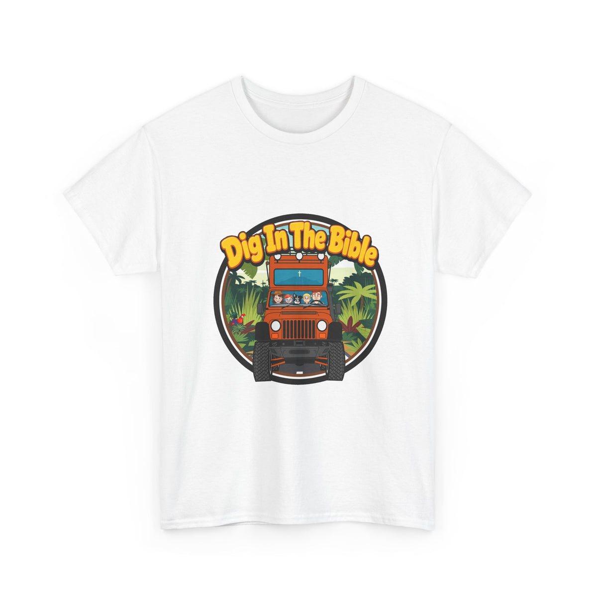 Dig In The Bible Heavy Cotton Tee