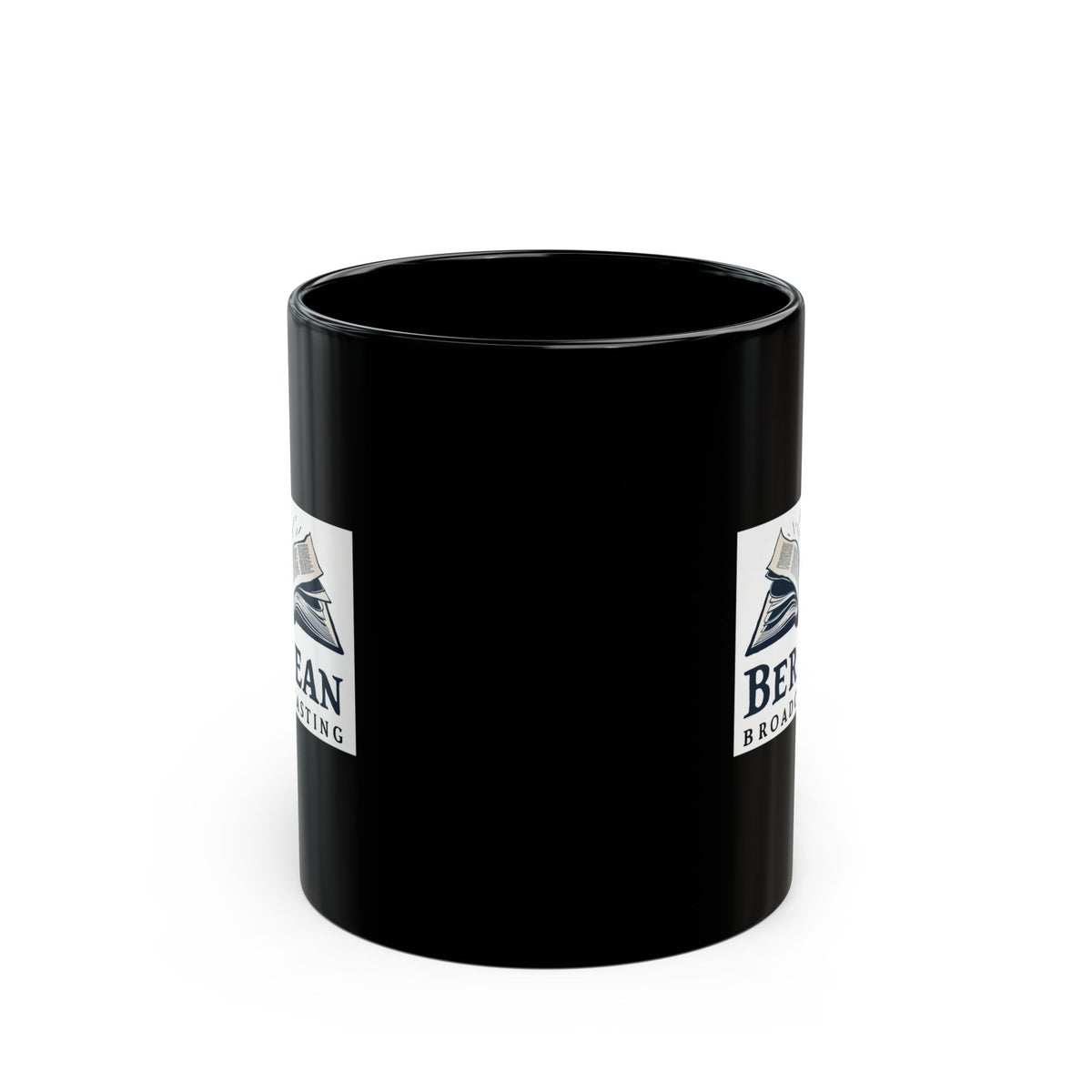 Berean Broadcasting Black Mug (11oz)