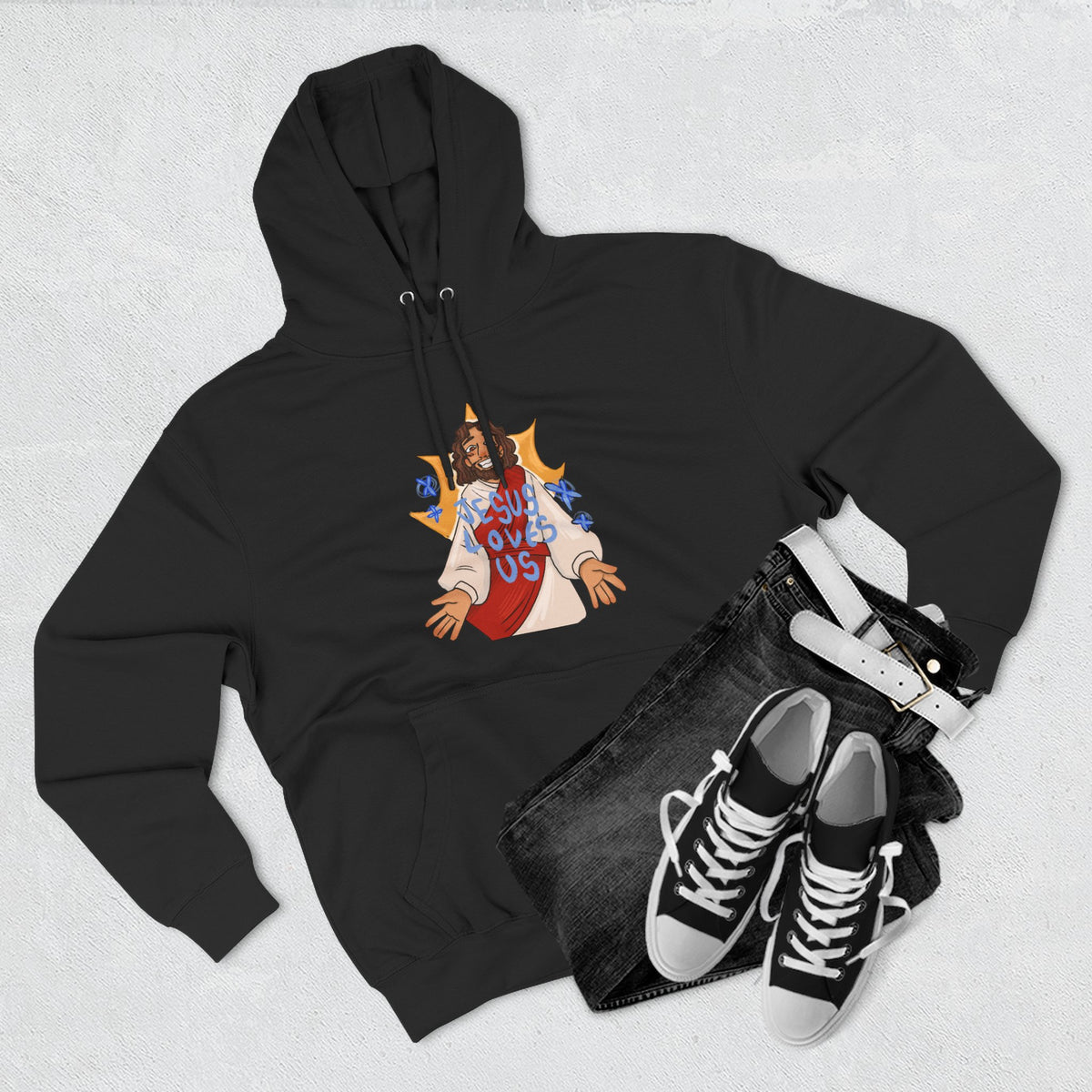 Jesus Loves Us Hoodie