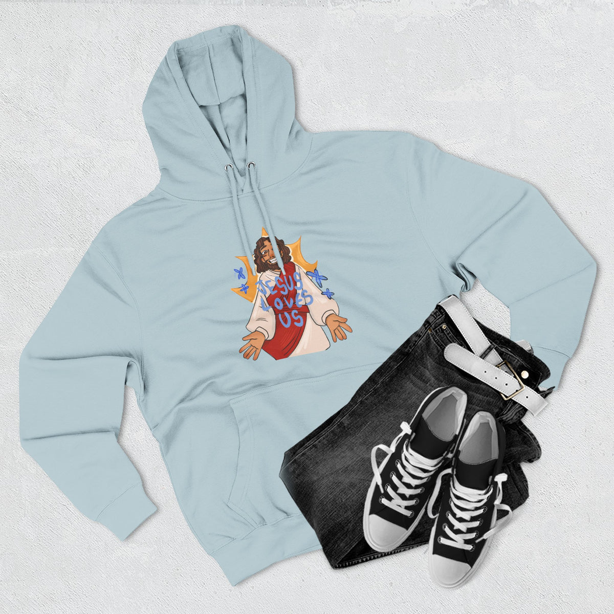 Jesus Loves Us Hoodie