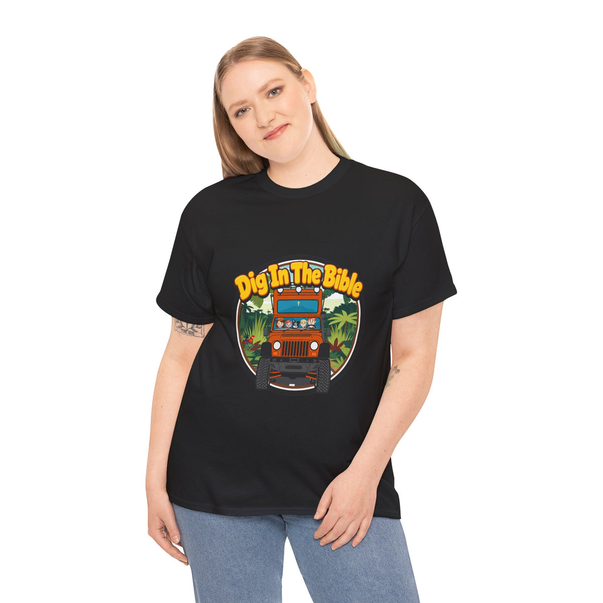 Dig In The Bible Heavy Cotton Tee