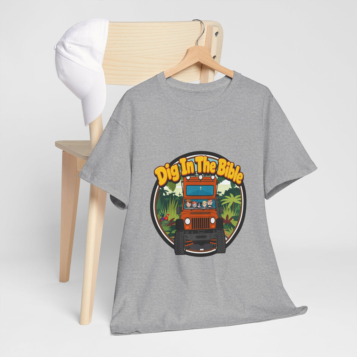 Dig In The Bible Heavy Cotton Tee