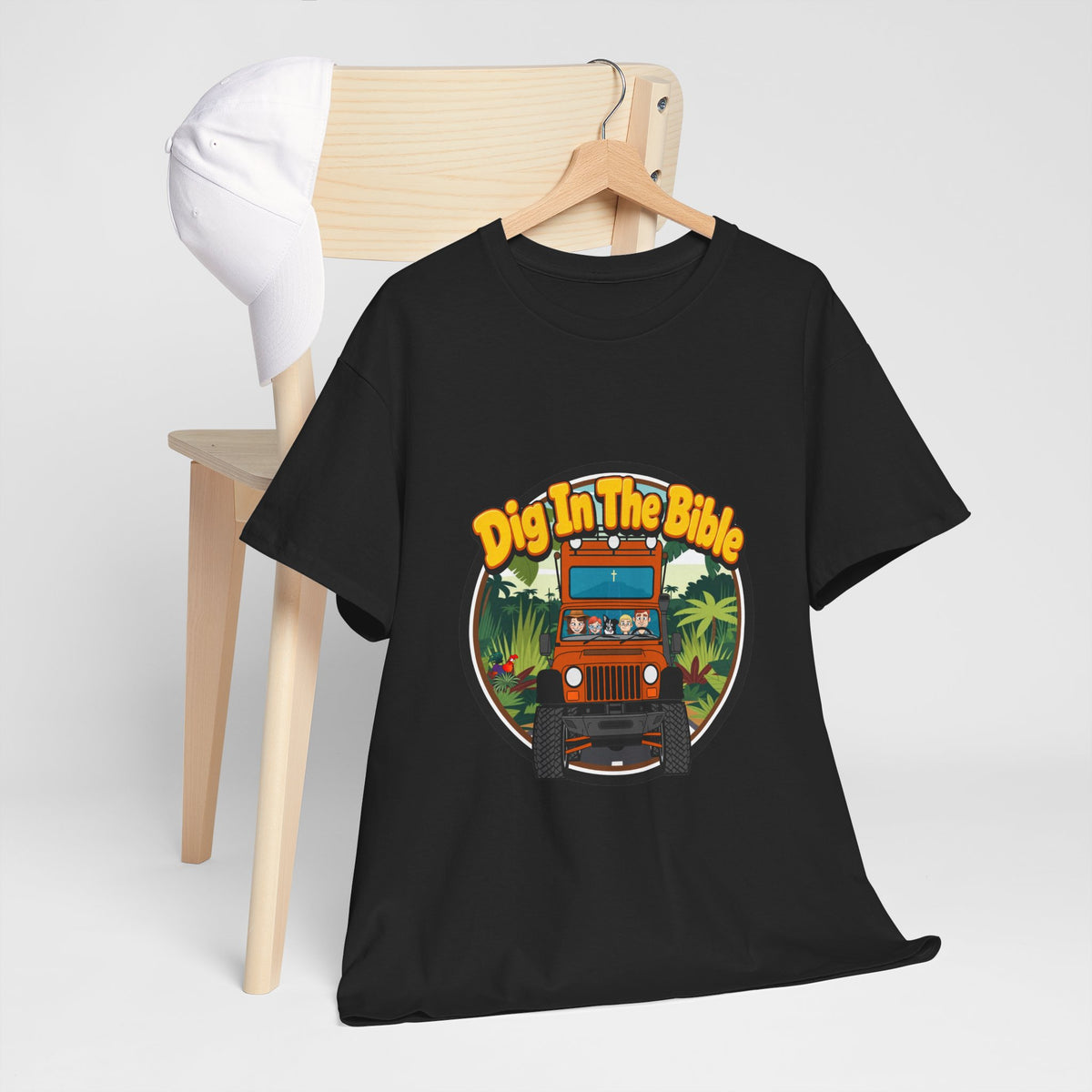 Dig In The Bible Heavy Cotton Tee