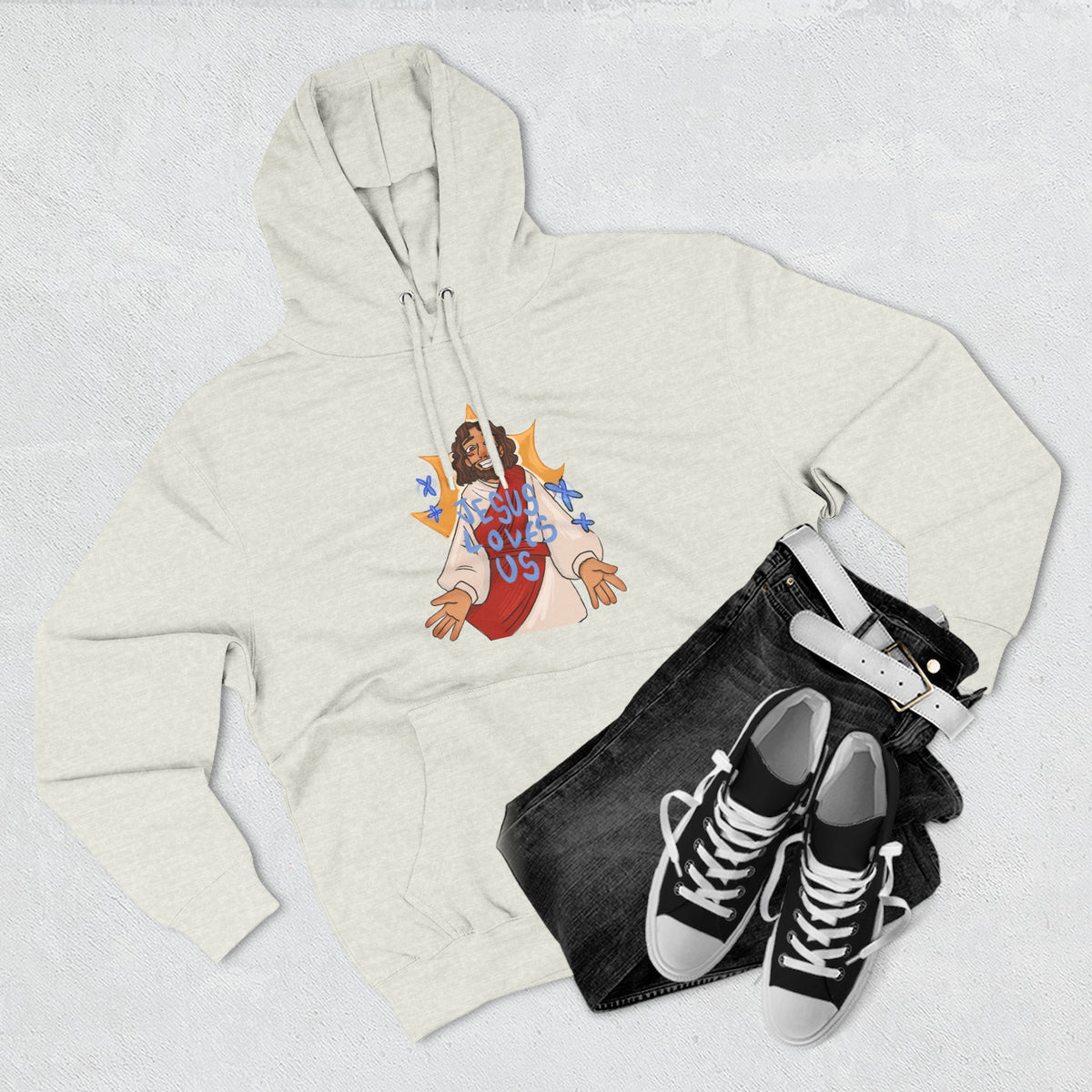 Jesus Loves Us Hoodie