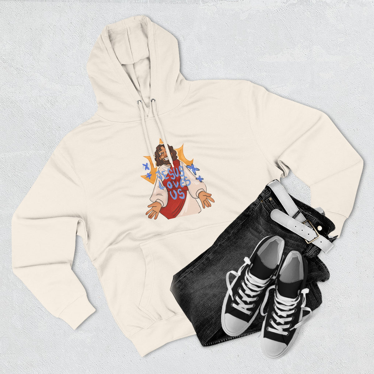 Jesus Loves Us Hoodie