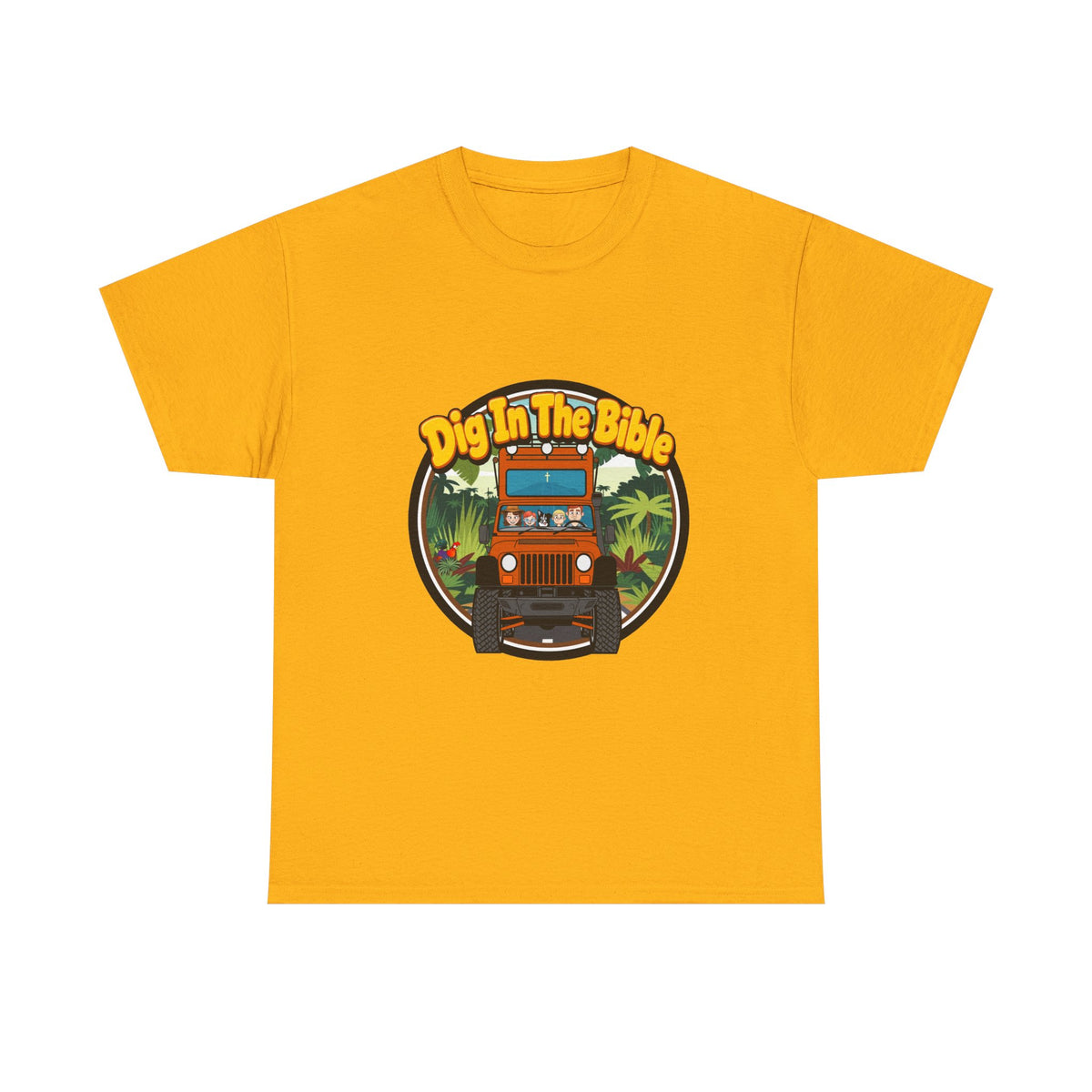 Dig In The Bible Heavy Cotton Tee
