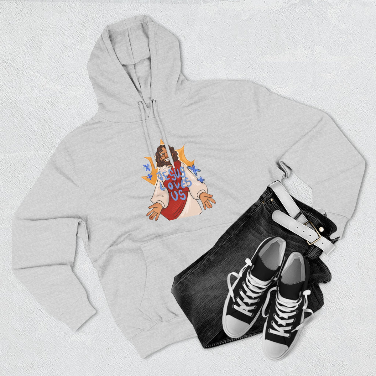 Jesus Loves Us Hoodie
