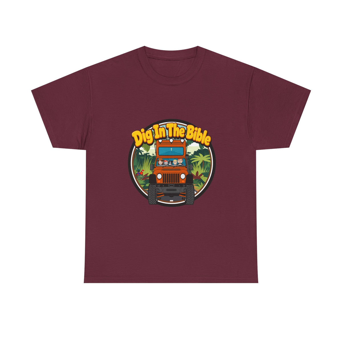 Dig In The Bible Heavy Cotton Tee