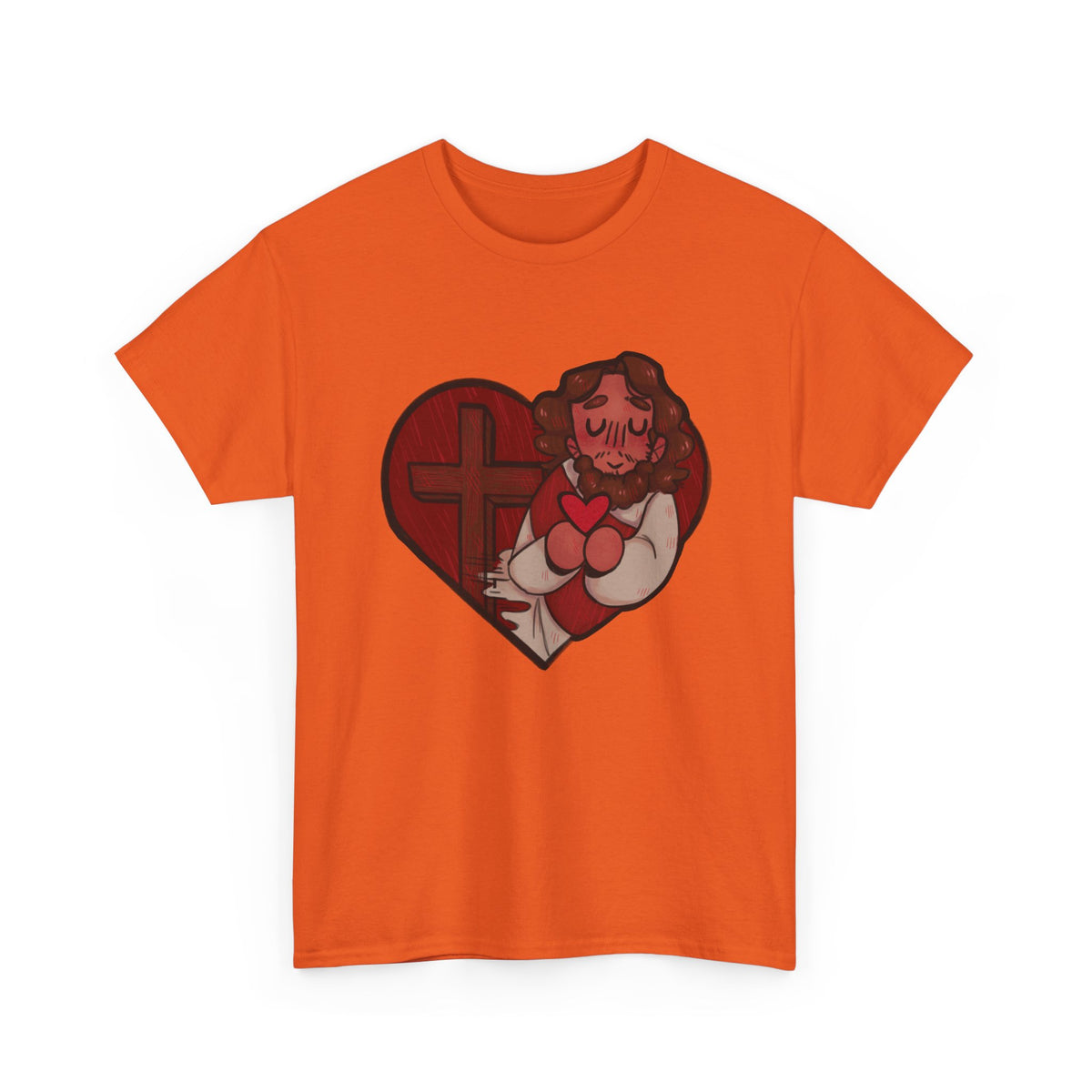 Jesus Loves Us Heart Tee